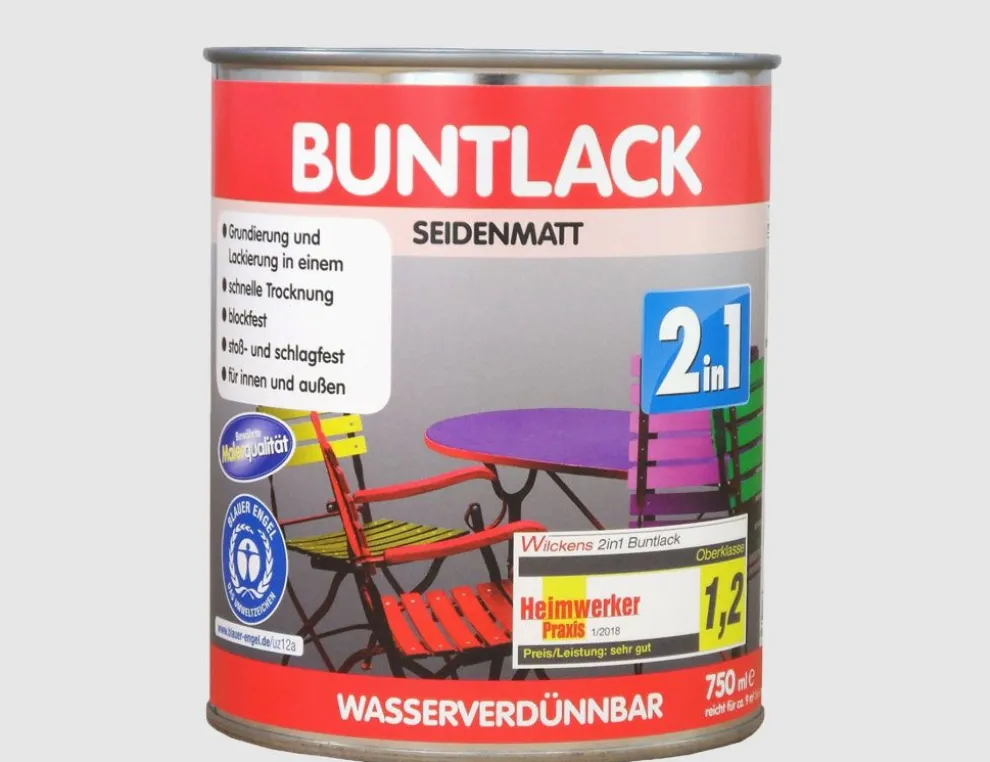 Buntlack 2in1 seidenmatt