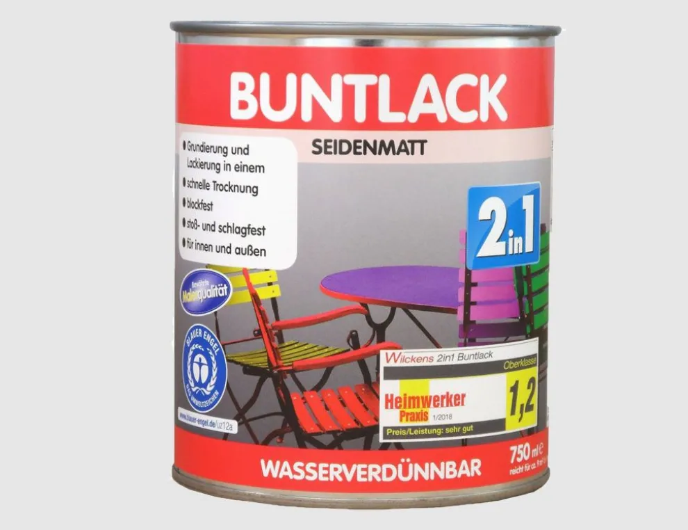 Buntlack 2in1 seidenmatt