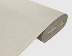 Canvas Uni Natur Leinenoptik