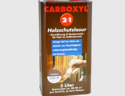 Carboxyl Holzschutzlasur 2in1 Holzbraun