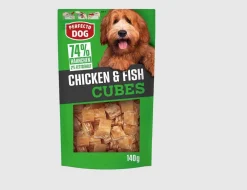 Chicken & Fish Cubes für Hunde