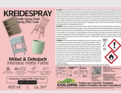 COLORS Kreidespray matt 2in1