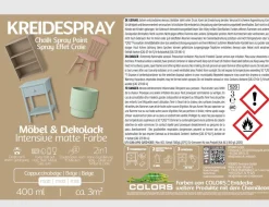 COLORS Kreidespray matt 2in1
