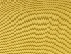 Cordstoff Uni Senfgelb