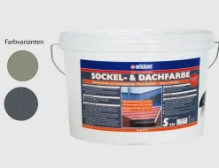 Dach- und Sockelfarbe