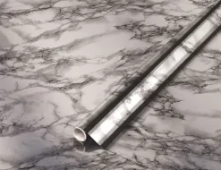 d-c-fix Klebefolie Metallic Marble Grau