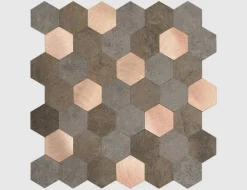 d-c-fix Wandfliese Metal & Stone Hexagon