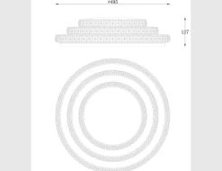 Deckenleuchte LED App III