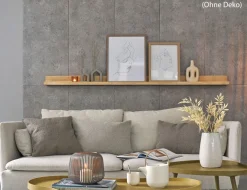 Dekoplatte Betonoptik Grau 50x100cm