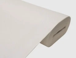 Dekostoff Jacquard Allover Weiß