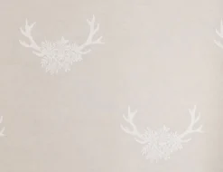 Dekostoff Jacquard Hirschgeweih