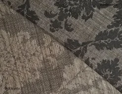 Dekostoff Jacquard Ornament Braun