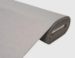 Dekostoff Jacquard Uni Grau I