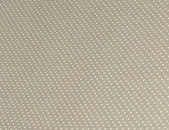Dekostoff Pünktchen Taupe