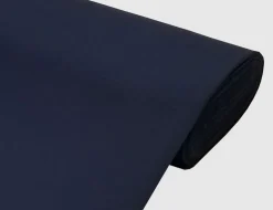 Dekostoff Satin Dunkelblau