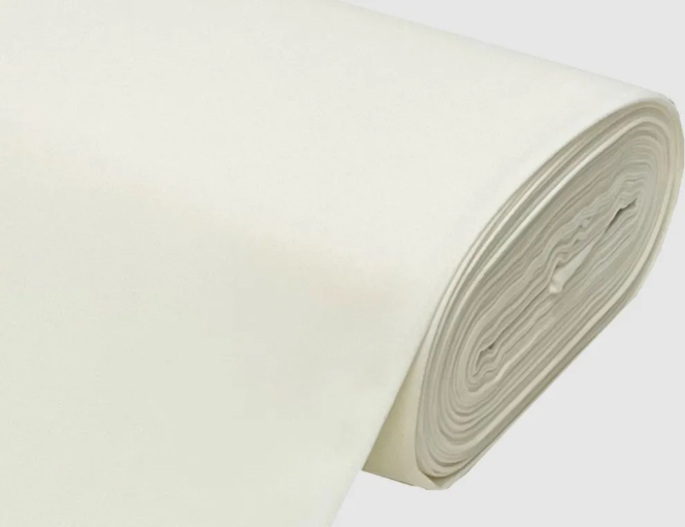 Dekostoff Satinette natur