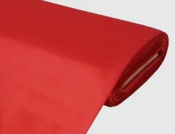 Dekostoff Satin Rot