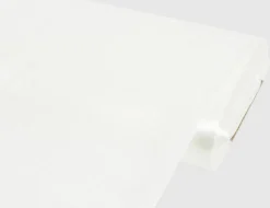 Dekostoff Satin weiß