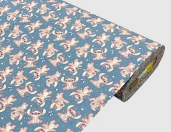 Dekostoff Stich & Angel Blau, Pink