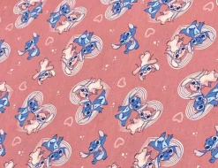 Dekostoff Stitch & Angel Pink