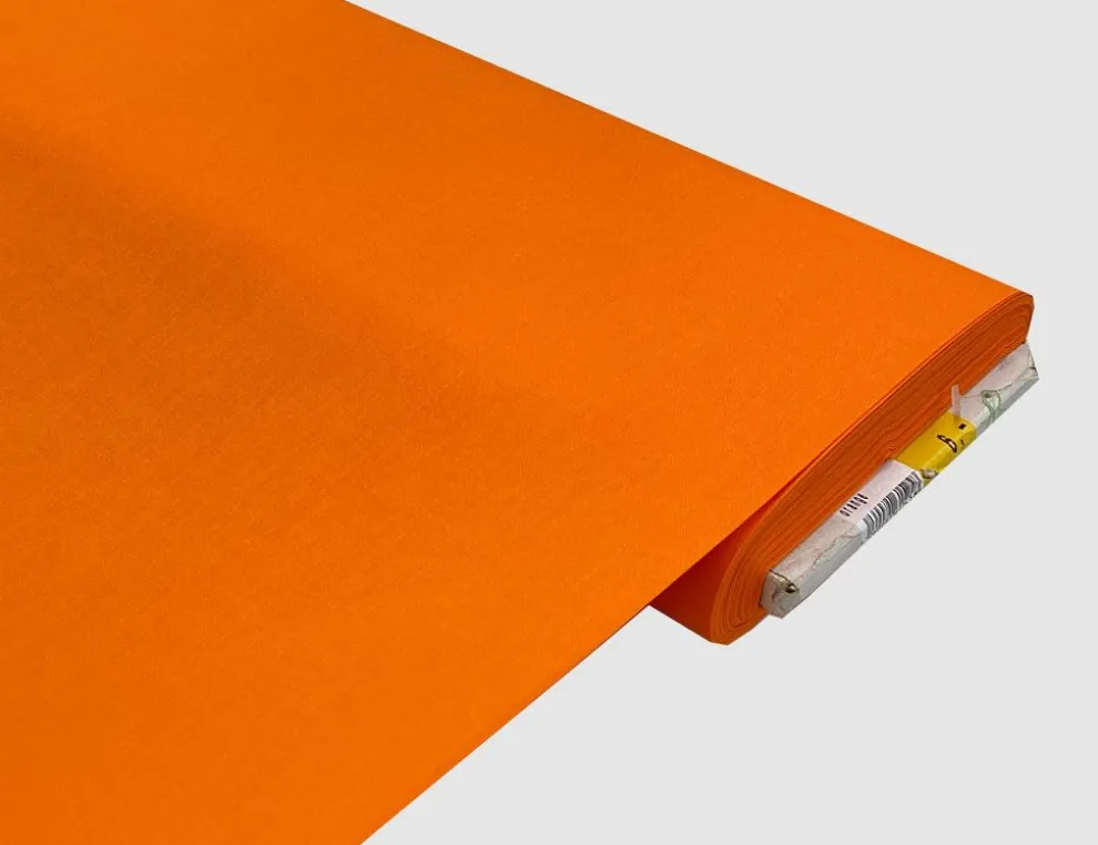 Dekostoff Uni orange