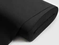 Dekostoff Uni schwarz