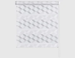 Doppelrollo Mini Grau 65x150cm
