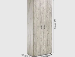 Drehtürenschrank