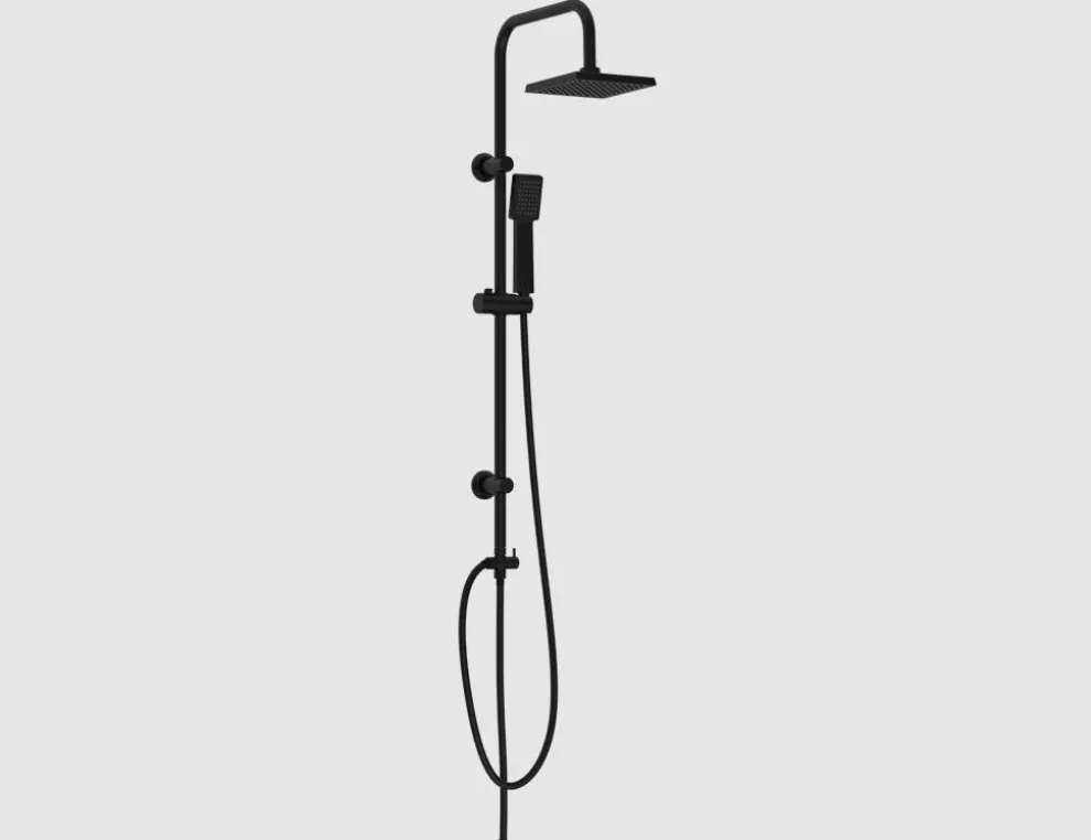 Duschsäule Easy Energy Schwarz Matt