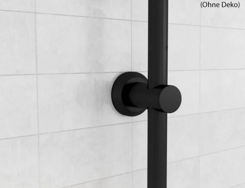 Duschsäule Easy Energy Schwarz Matt