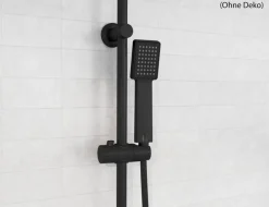 Duschsäule Easy Energy Schwarz Matt