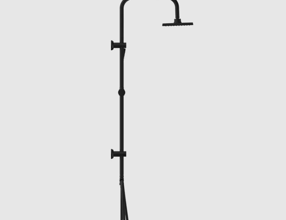 Duschsäule Easy Energy Schwarz Matt