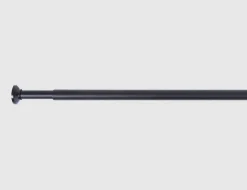 Duschvorhangstange Schwarz 145-250cm