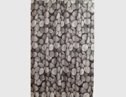 Duschvorhang Stones Grau