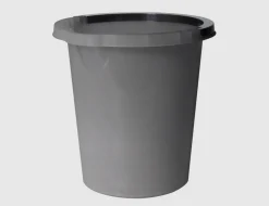 Eimer mit Ausguss silber