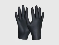 Einweghandschuhe Nitril XL Schwarz