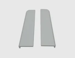 Endkappe Uni silber