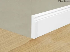 Endstücke in weiß