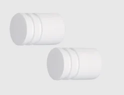 Endstück Weiß 20 mm Mira