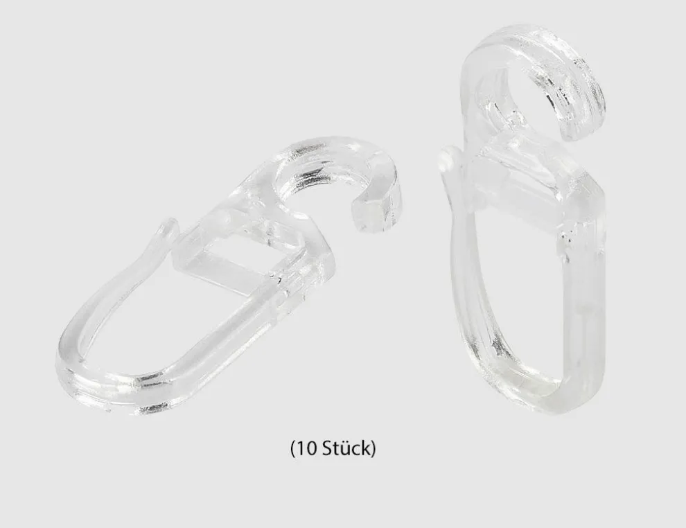 Faltenleghaken Transparent