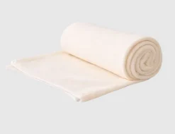 Fleecedecke Creme 130x160cm