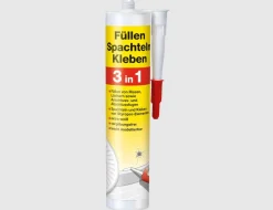 Füllen, Spacheln, Kleben
