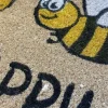 Fußmatte Bee Happy