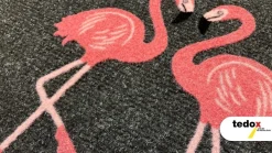 Fußmatte Flamingo