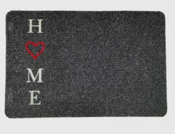 Fußmatte Home anthrazit