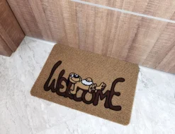 Fußmatte Hund Welcome