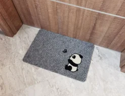 Fußmatte Panda Schmetterling