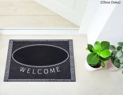 Fußmatte Scraper Welcome