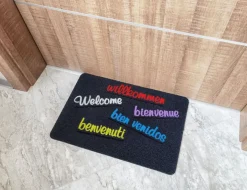 Fußmatte Willkommen