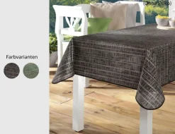Gartentischdecke Emden Metallic